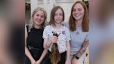 Schoolgirl proves she's a cut above after donating her lovely locks to charity