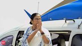 West Bengal CM Mamata Banerjee injured boarding helicopter in Durgapur