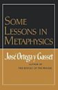 Some Lessons in Metaphysics