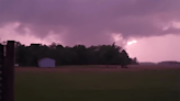 Dramatic tornado video from Auglaize County