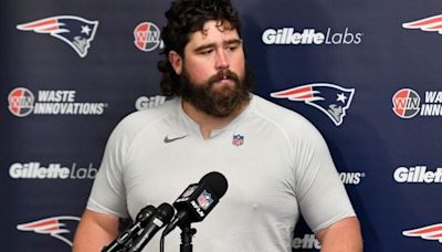 'That desire was still down in there': David Andrews explained why he opted to return to Patriots in 2024