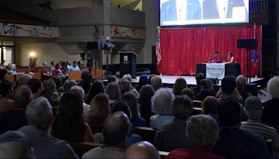 Braver Angels holds presidential debate watch party at Carthage College in Kenosha