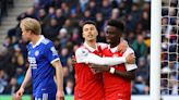 Gabriel Martinelli conquers pain barrier to keep Arsenal in control of title race