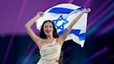 Israel’s Eden Golan performs to protests inside and outside the Eurovision arena