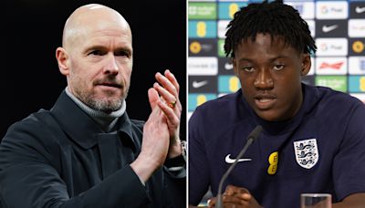 Erik ten Hag gets major boost as Kobbie Mainoo reacts to manager staying on