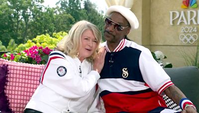 Snoop Dogg and Martha Stewart reunite in Paris —and she rates his Olympic looks