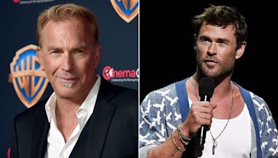 Kevin Costner impone señoría en Hollywood para romper los sueños de Chris Hemsworth