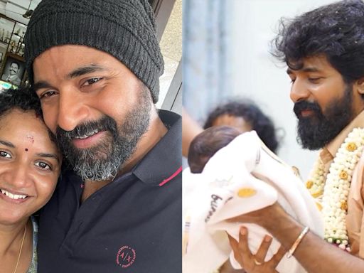 Actor Sivakarthikeyan, wife Aarthi name their baby boy Pavan