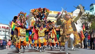 Diabladas celebraron los 13 años de su declaratoria como Patrimonio Cultural - El Diario - Bolivia