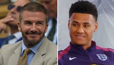 Ollie Watkins jokingly digs out David Beckham for Instagram post