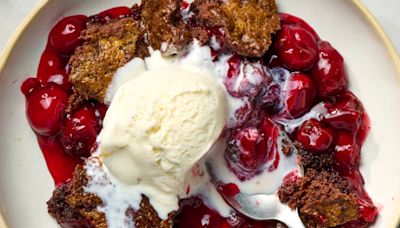 My 3-Ingredient Chocolate Cherry “Dump Cake” Is the Dessert My Family Begs For