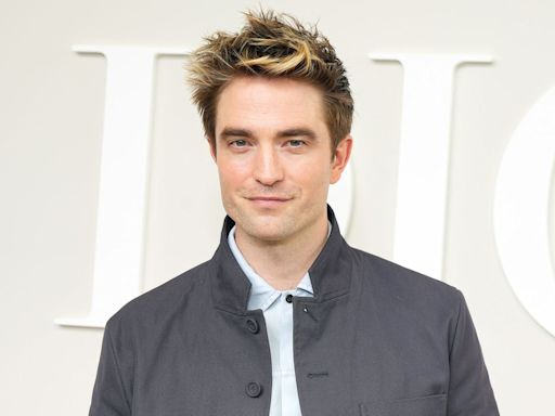 Robert Pattinson Debuts Frosted Tips at Dior Men’s Show and Levels Up His Status as Cool Dad