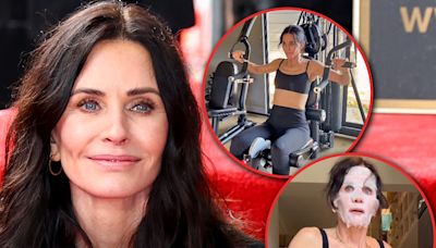 Courteney Cox Flaunts Bikini Body, Trolls Her Own Extreme Wellness Routine