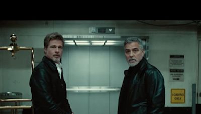Brad Pitt, George Clooney Reunite as Dueling Fixers in ‘Wolfs’ Trailer