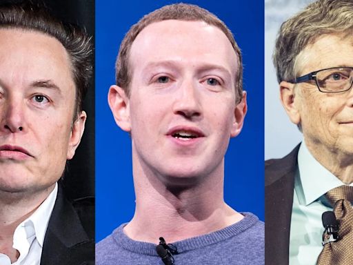 El pasado de Elon Musk, Bill Gates y Mark Zuckerberg antes de ser multimillonarios