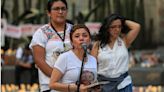 Colocan fotografías de víctimas de desaparición forzada en memorial de Cuernavaca | El Universal