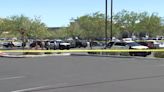 Police investigate shooting outside southwest Las Vegas business