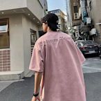 短袖男 男生t恤夏季麂皮絨上衣潮牌高街百搭短袖oversize寬鬆t恤