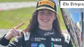 Abbi Pulling beats 18 boys to become first female winner in Formula 4