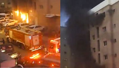 Kuwait Fire Arrests: 9 Detained, Including 3 Indians, After Fire Kills 50