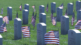 Volunteers decorate Veterans’ graves in Manhattan