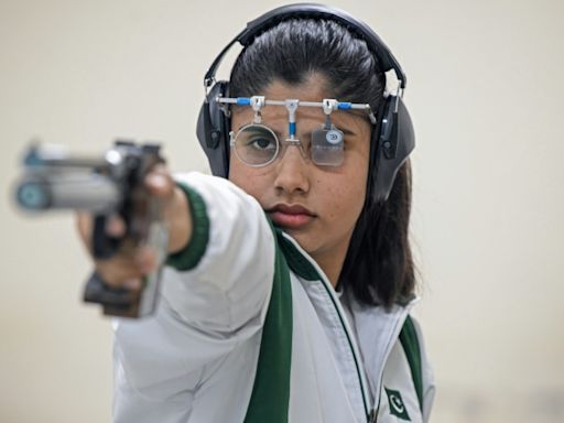 Pakistan's first Olympic markswoman guns for historic medal