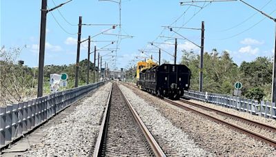 八掌溪橋路基沖毀搶修完成 台鐵嘉義至新營2日雙線通行