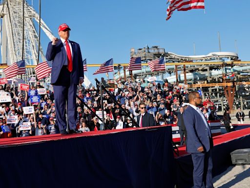 Trump holds Jersey Shore rally, calls hush money case ‘Biden show trial’