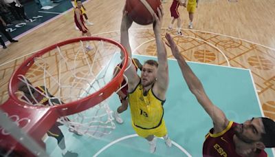 Landale scores 20 points, Australia powers past Spain 92-80 to open Olympic basketball tournament