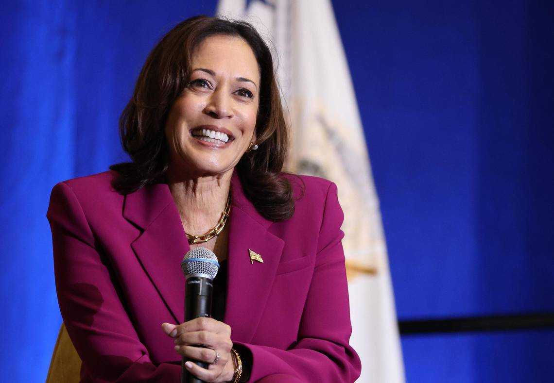 Meme queen? What coconut trees and lime green mean for Kamala Harris’ presidential campaign