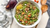 Roasted Eggplant And Lentil Salad Recipe