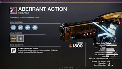 The ‘Destiny 2’ God Rolls For Aberrant Action, Corrasion And Perfect Paradox