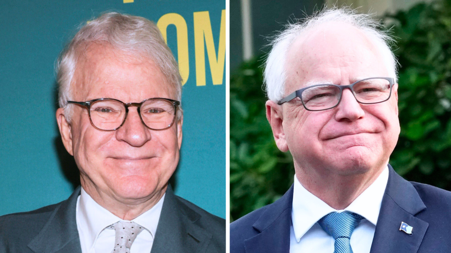 Steve Martin responds to calls for him to play Walz on ‘SNL’