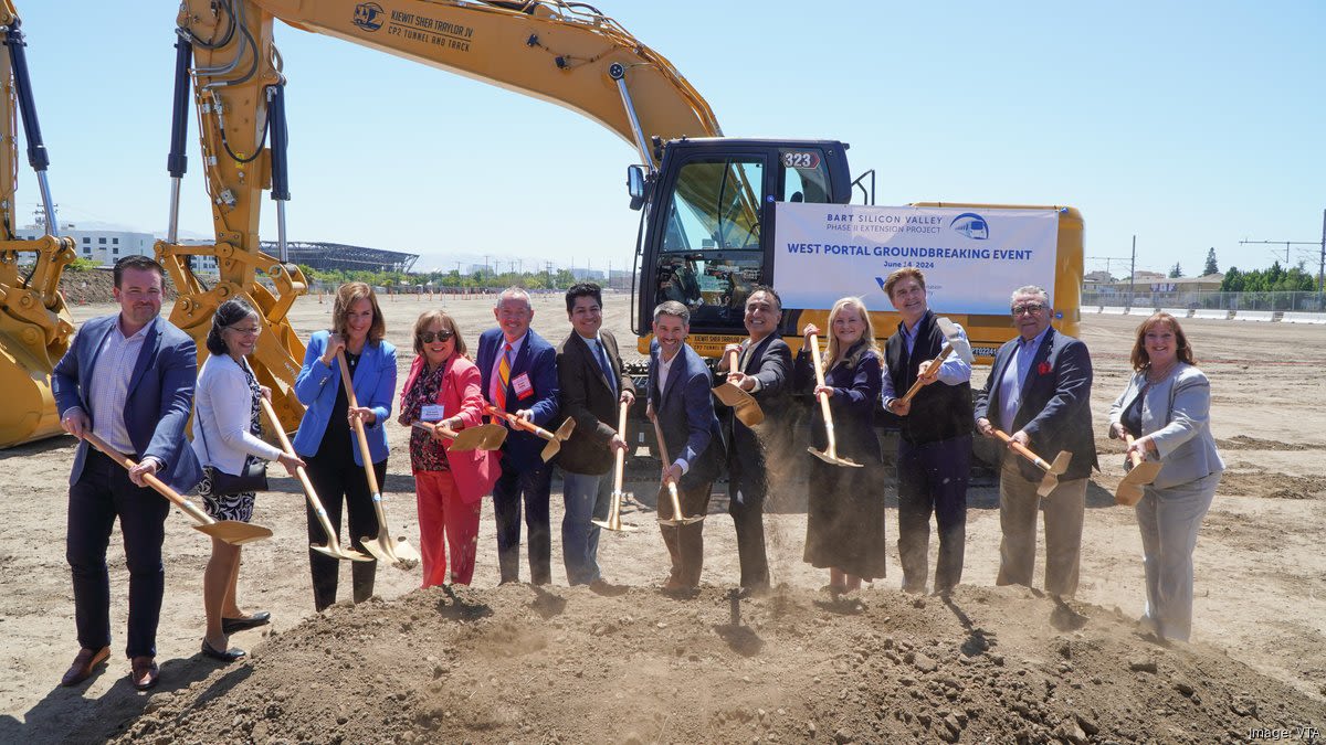 BART Silicon Valley Phase II Extension project breaks ground - Silicon Valley Business Journal