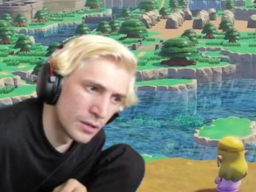 xQc is hating on Zelda games again as he tears into Echoes Of Wisdom