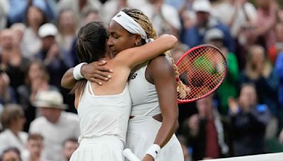 Emma Navarro eliminates Coco Gauff at Wimbledon to reach her first Grand Slam quarterfinal