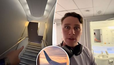 Travelers marvel at unique location of plane’s bathrooms: ‘This looks luxury to me’