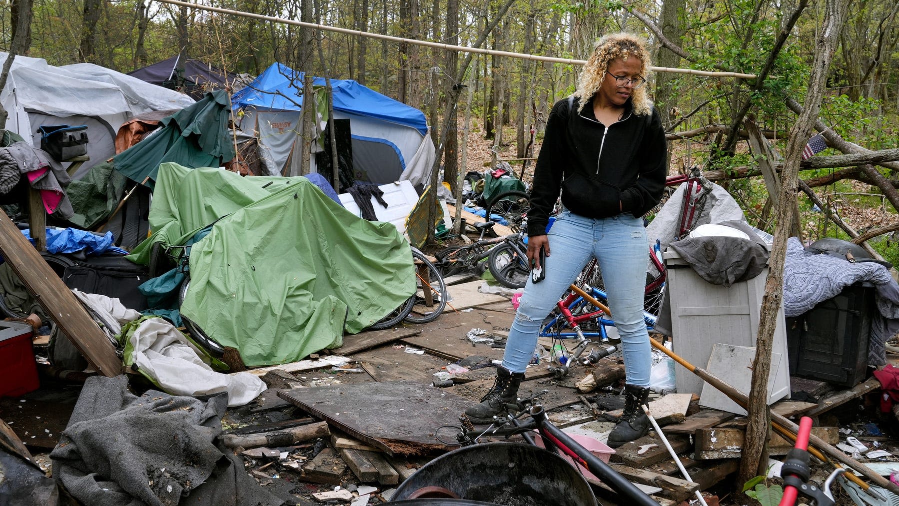 Providence police will force two homeless encampments out. Where will they go?