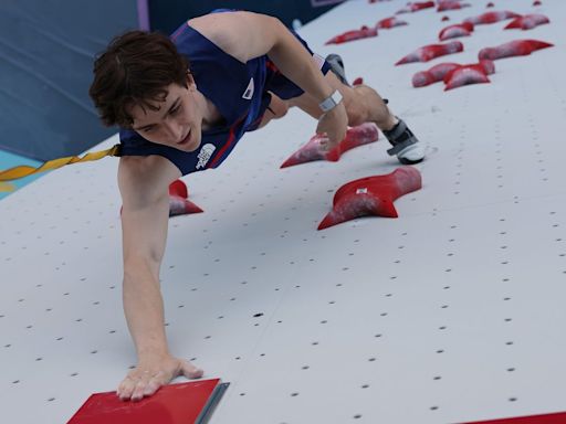 Sam Watson breaks world speed climbing record at Paris Olympics