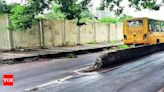 Perambur High Road missing median leads to accidents | Chennai News - Times of India