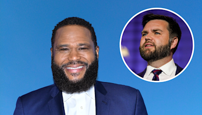 Anthony Anderson mocks Trump's VP pick: "Like Eric and Don Jr. had a baby"