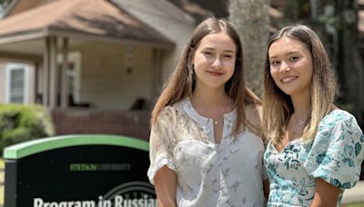 Two Ukrainian students graduating from Stetson Saturday grateful for chance to study here