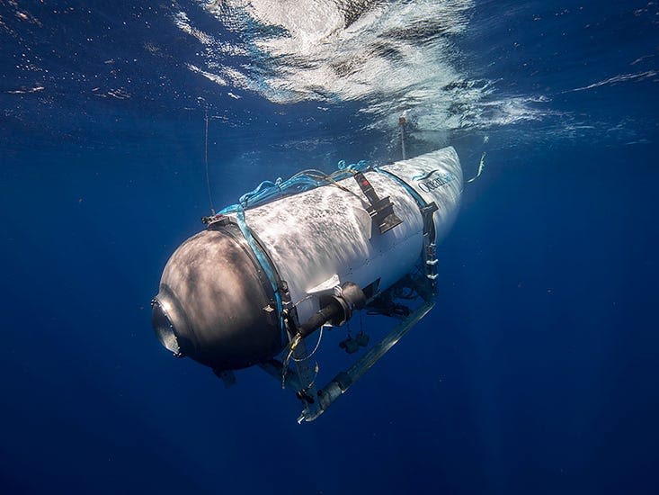 The last 2 messages the Titan submersible's passengers sent before the vessel imploded