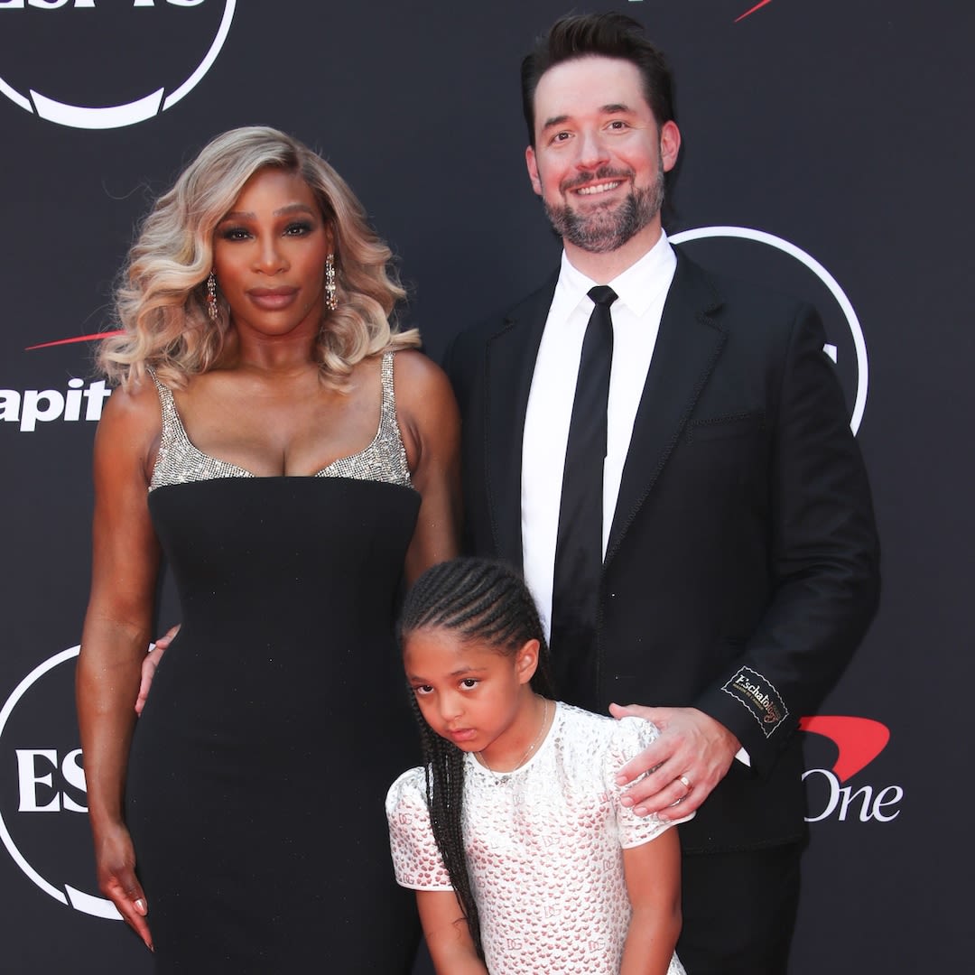 Serena Williams & Alexis Ohanian Make Rare Red Carpet Appearance With Daughter Olympia at 2024 ESPYS - E! Online
