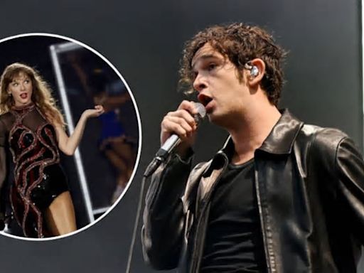 Matty Healy es cuestionado sobre el nuevo álbum de Taylor Swift y esta es su respuesta