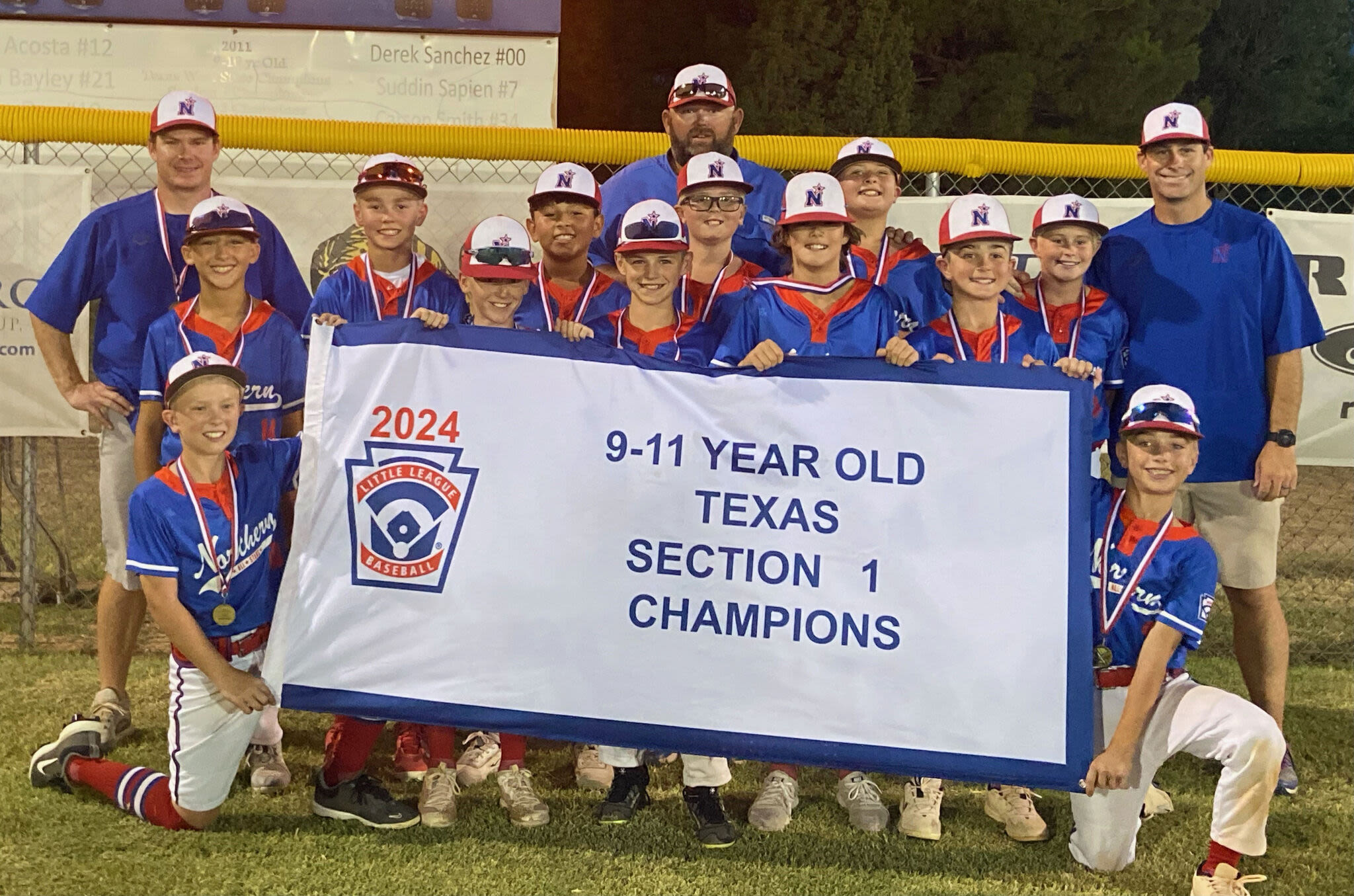 Northern Little League 9-11 all-stars rally to win Section 1 tourney