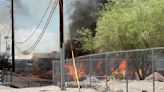 Needles-Mohave Valley brush fire contained; cause identified as rogue tire