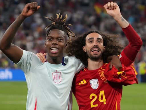 Marc Cucurella is Chelsea's transfer negotiator! Spain cult hero reveals he tells Athletic Club star Nico Williams to join Blues 'every day' at Euro 2024 | Goal.com English Qatar