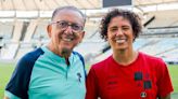 Galvão Bueno e Cristiane recordam medalha de ouro do futebol feminino no Pan