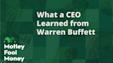 What 1 CEO Learned From Buffett, Schultz, and Others | The Motley Fool